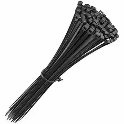 LOT DE 100 COLLIERS DE SERRAGE 300*4MM NOIR - 1