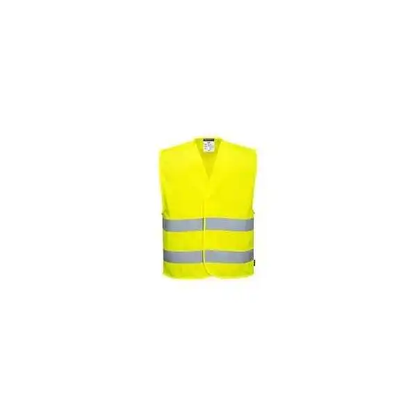 GILET DE SECURITE JAUNE ABRICOT