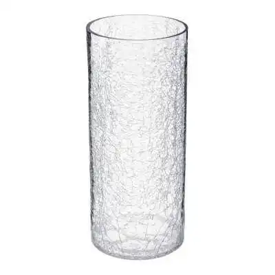 VASE CYLINDRE EN VERRE CRAQUELÉ H30 CM ATMOSPHERA ATMOSPHERA - 1