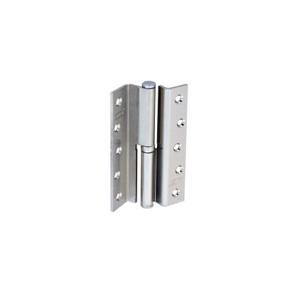 PAUMELLE RECOUVREMENT 120*70*3MM GAUCHE SATIN 2PIECES STAP STAP - 1