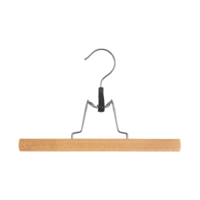 LOT DE 3 CINTRES À PINCES EN BOIS 5FIVE 5 FIVE - 1