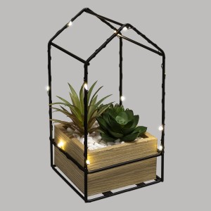 PLANTE ARTIFICIELLE AVEC LED HAUTEUR 19CM ATMOSPHERA ATMOSPHERA - 5