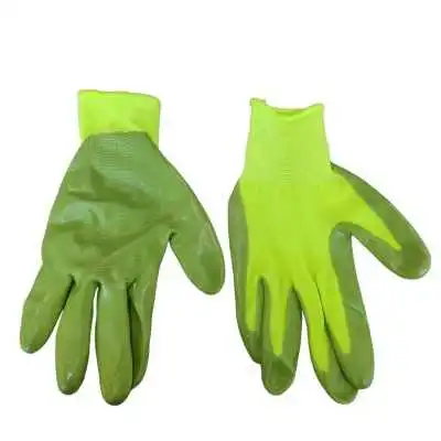 GANTS DE JARDINAGE TAILLE S EN POLYESTER - 1 GANTS DE JARDINAGE TAILLE S EN POLYESTER - 1