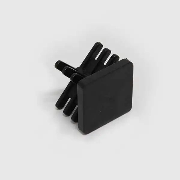 EMBOUT CARRÉ 4*4CM NOIR SALWA PLAST