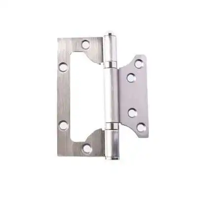 LOT DE 2 CHARNIÈRES PAPILLON 100*75*2.5 MM SATINÉ STAP STAP - 1