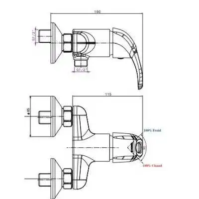 MITIGEUR DE TOILETTE DJERBA SOPAL SOPAL - 3