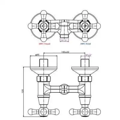 MÉLANGEUR DE TOILETTE TABARKA SOPAL SOPAL - 2