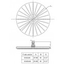 DOUCHE DE TÊTE RONDE Ø30 CM SOPAL SOPAL - 4