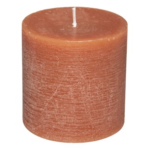 BOUGIE RUSTIQUE ORANGE AMBRE Ø6,7*7CM ATMOSPHERA ATMOSPHERA - 2