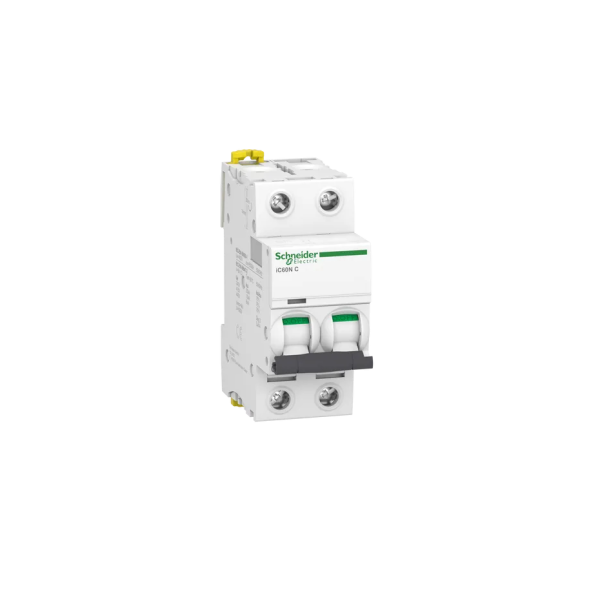 DISJONCTEUR MODULAIRE 2 PÔLES 16A COURBE C SCHNEIDER