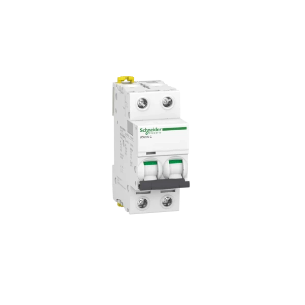 DISJONCTEUR MODULAIRE 2 PÔLES 16A COURBE C SCHNEIDER