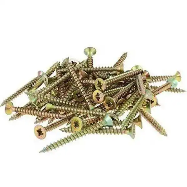 LOT DE 800 VIS À BOIS 4*30MM TÊTE FRAISÉE PLATE EN ACIER ZINGUÉ