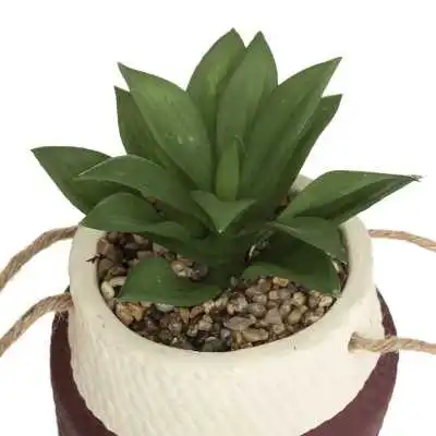 PLANTE ARTIFICIELLE "HACI" ,POT EN CIMENT ATMOSPHERA ATMOSPHERA - 5