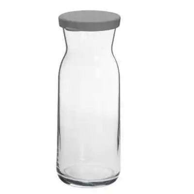 CARAFE EN VERRE FONTE 700 ML AVEC COUVERCLE EN SILICONE LAV LAV - 1