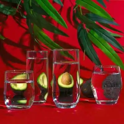 LOT DE 6 VERRES SUDE 315ML LAV LAV - 6