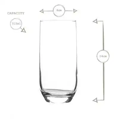 LOT DE 6 VERRES SUDE 315ML LAV LAV - 4