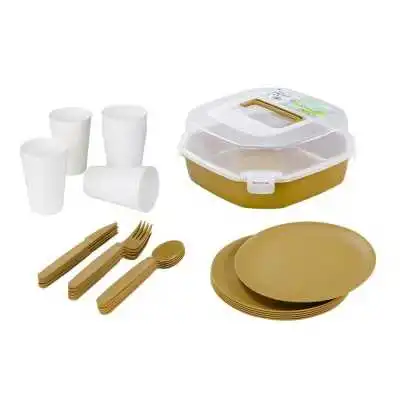 ENSEMBLE DE 31 PIÈCES DE PICNIC SOTUFAB PAST SOTUFAB PLAST - 3 ENSEMBLE DE 31 PIÈCES DE PICNIC SOTUFAB PAST SOTUFAB PLAST - 3