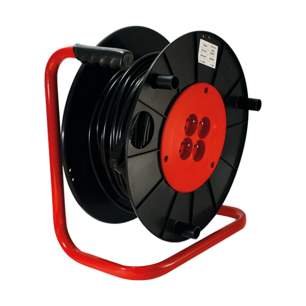 ENROULEUR RALLONGE 50M 4 PRISES 3G1.5 STIEL