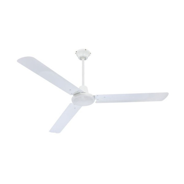 VENTILATEUR DE PLAFOND À TROIS PÂLES BLANC FM FAN