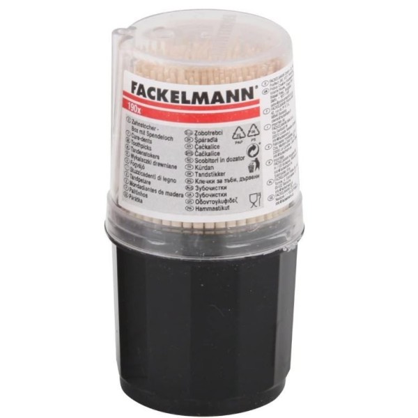 LOT DE 190 CURE-DENTS EN BOIS FACKELMANN