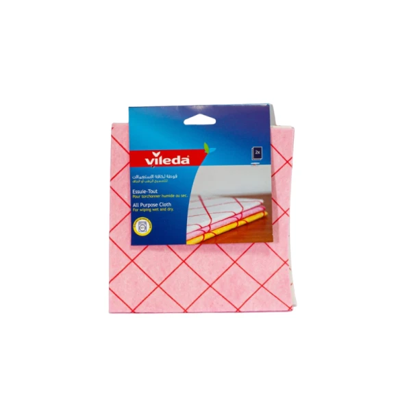 LOT DE 2 LAVETTES VILEDA