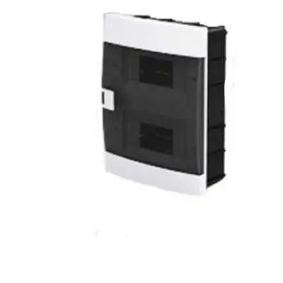 COFFRET ENCASTÉ 24 MODULES PORTE FUMÉE HOROZ ELECTRIC - 1