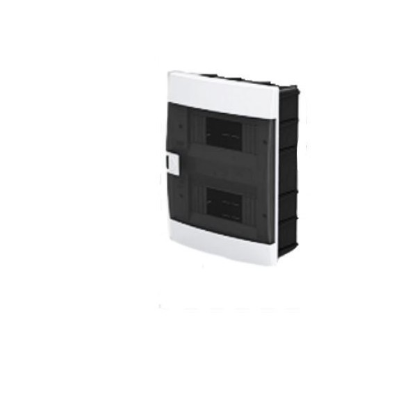 COFFRET ENCASTÉ 24 MODULES PORTE FUMÉE HOROZ ELECTRIC