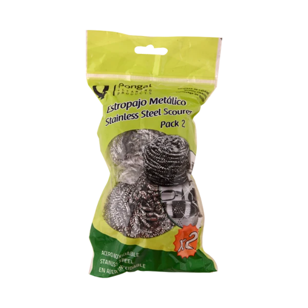 LOT DE 2 SPIRALES EN INOX 40G PONGAL