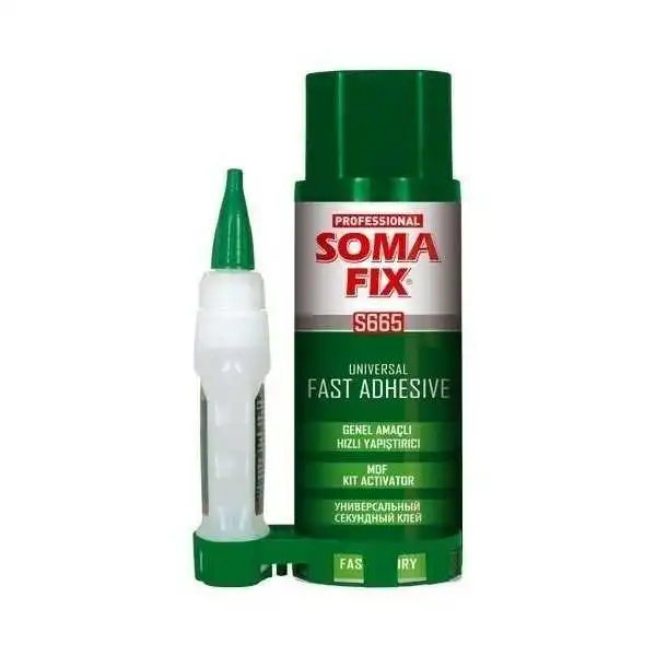 ADHÉSIF RAPIDE ET UNIVERSEL 200ML AVEC ACTIVATEUR 50GR SOMAFIX