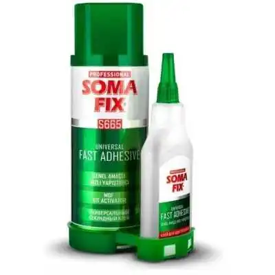 ADHÉSIF RAPIDE ET UNIVERSEL 400ML AVEC ACTIVATEUR 100GR SOMAFIX soma fix - 1