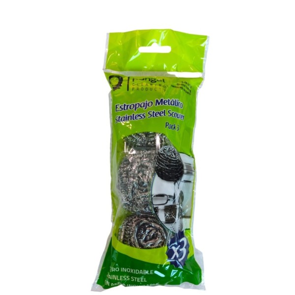 LOT DE 3 SPIRALES EN INOX PONGAL