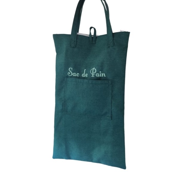 SAC À PAIN EN TSSSU 50x27CM COULEUR UNI