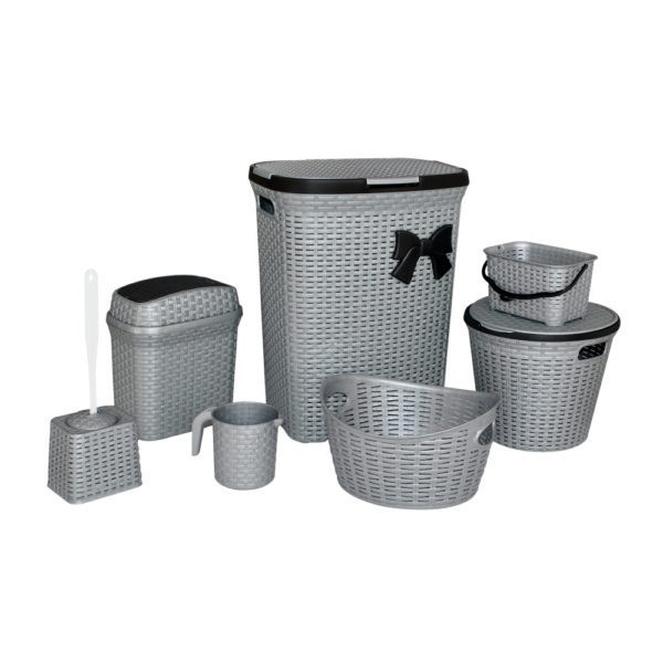 PACK SALLE DE BAIN ROTIN 7 PIÈCES SOTUFAB PLAST