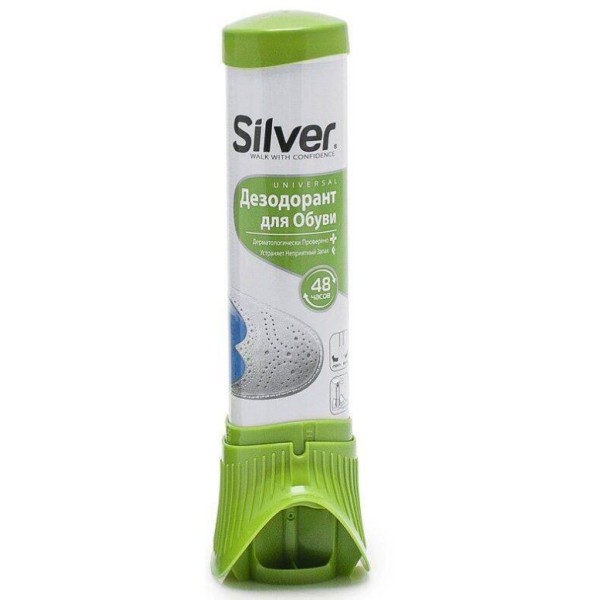 DÉODORANT CHAUSSURE 100ML SILVER