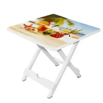 TABLE PLIANTE EN PLASTIQUE AVEC MOTIF SOTUFAB PLAST SOTUFAB PLAST - 4