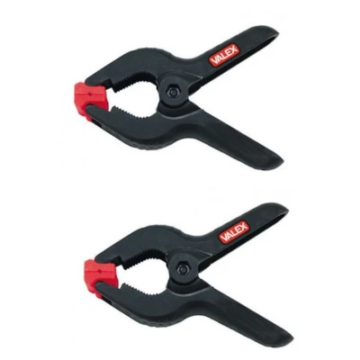 LOT DE 2 PINCES DE SERRAGE À RESSORT VALEX VALEX - 1