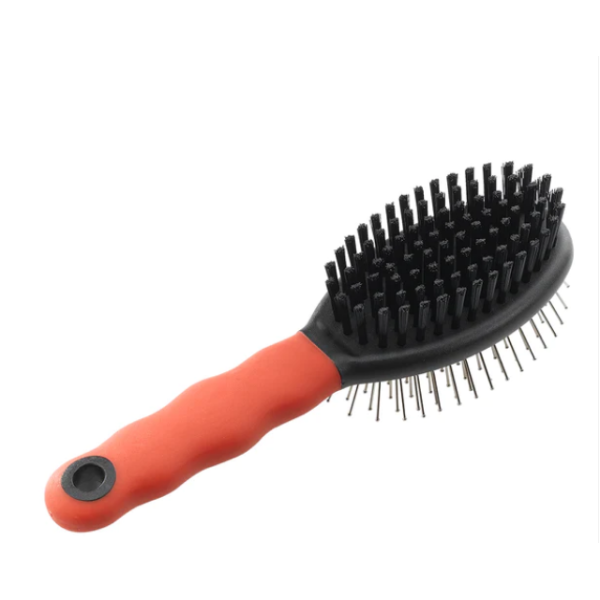 BROSSE CHIEN ET CHAT DOUBLE FACE FERPLAST