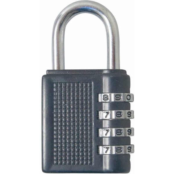 CADENAS À CODES 80*40MM COULEUR ARGENT