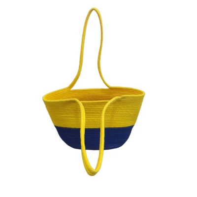 SAC COUFFIN EN CORDE DE COTON  - 3