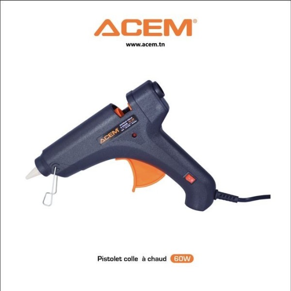 PISTOLET À COLLE  À CHAUD PC-60 60W ACEM