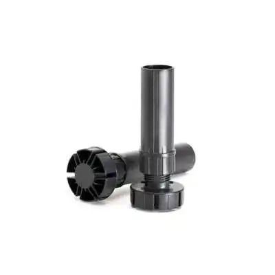 PIED DE MEUBLE HAUTEUR 15CM NOIR - 1