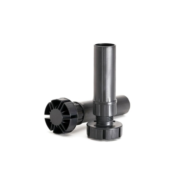 PIED DE MEUBLE HAUTEUR 15CM NOIR