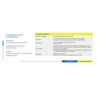 CLARIFIANT DE PISCINE 12 PASTILLES FLOVIL CHOC  - 3