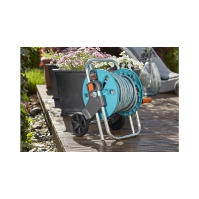 DÉVIDOIR POUR TUYAU D'ARROSAGE 40M SUR ROUES CLEVEROLL S GARDENA GARDENA - 3