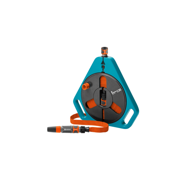 DÉVIDOIR PLAT POUR TUYAU D'ARROSAGE 15M TEXTILE CLASSIC GARDENA