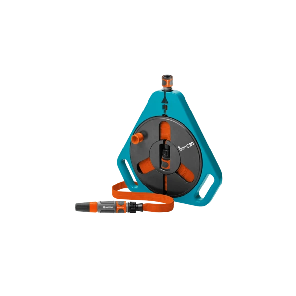 DÉVIDOIR PLAT POUR TUYAU D'ARROSAGE 15M TEXTILE CLASSIC GARDENA