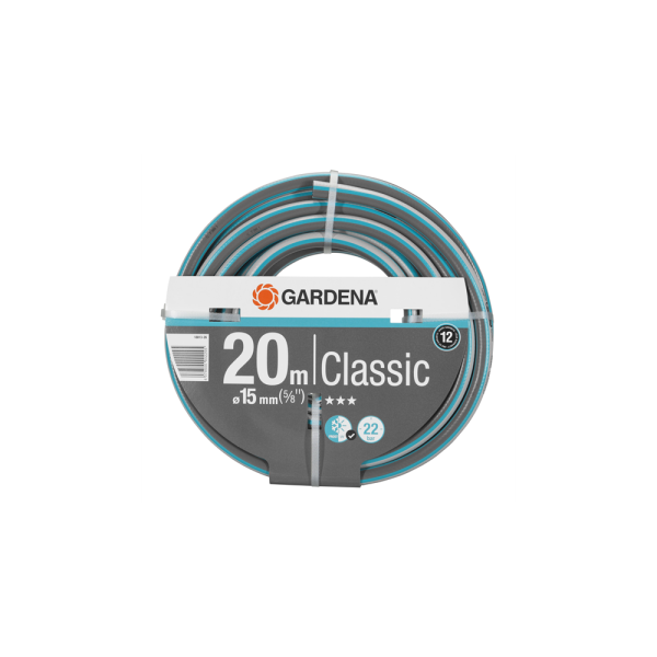 TUYAU D'ARROSAGE CLASSIQUE 15MM 20M GARDENA