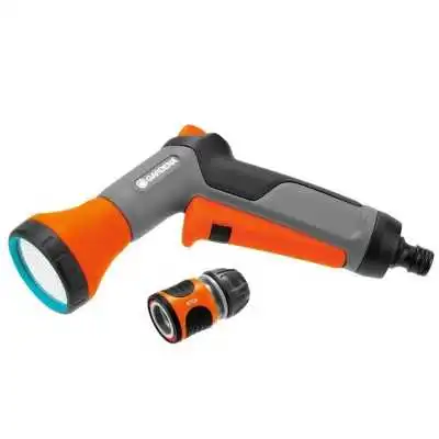PISTOLET-ARROSOIR MULTIJET CLASSIC AVEC RACCORD AQUASTOP GARDENA GARDENA - 4