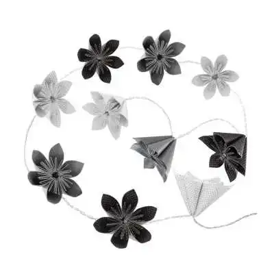 GUIRLANDE DE 10 LED FORME FLEURS NOIR ATMOSPHERA ATMOSPHERA - 1