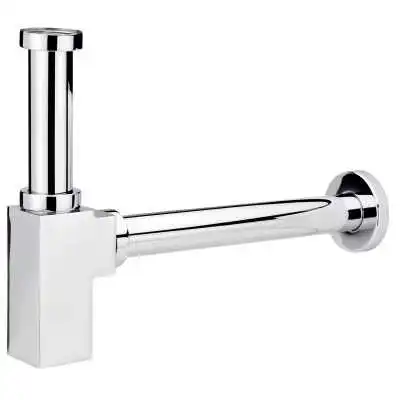 SIPHON LAVABO CARRÉ CHROMÉ SOPAL SOPAL - 1